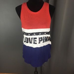 Victoria’s Secret Pink sequin tank top